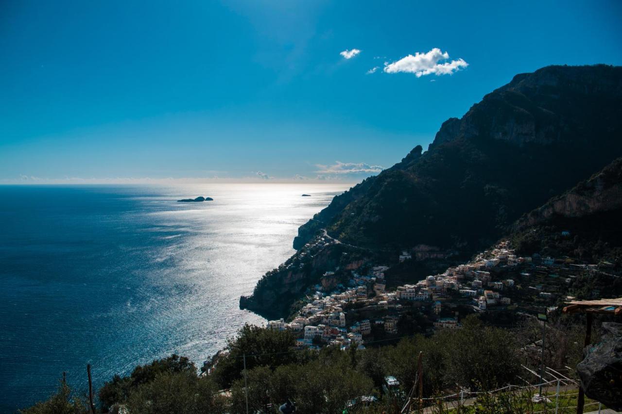 Villa La Tagliata Spectacular Jacuzzi Tub Amazing View And Private Parking Garage Positano Exterior foto