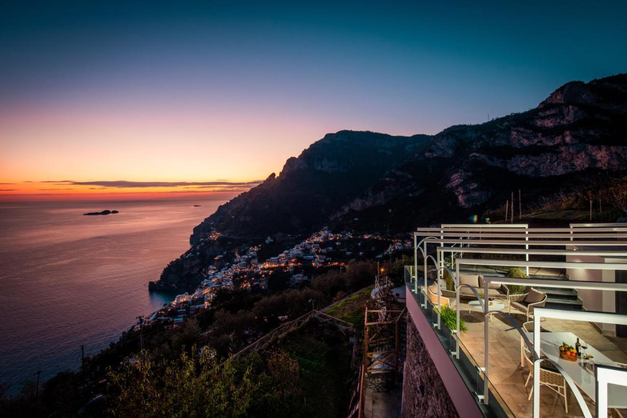 Villa La Tagliata Spectacular Jacuzzi Tub Amazing View And Private Parking Garage Positano Exterior foto