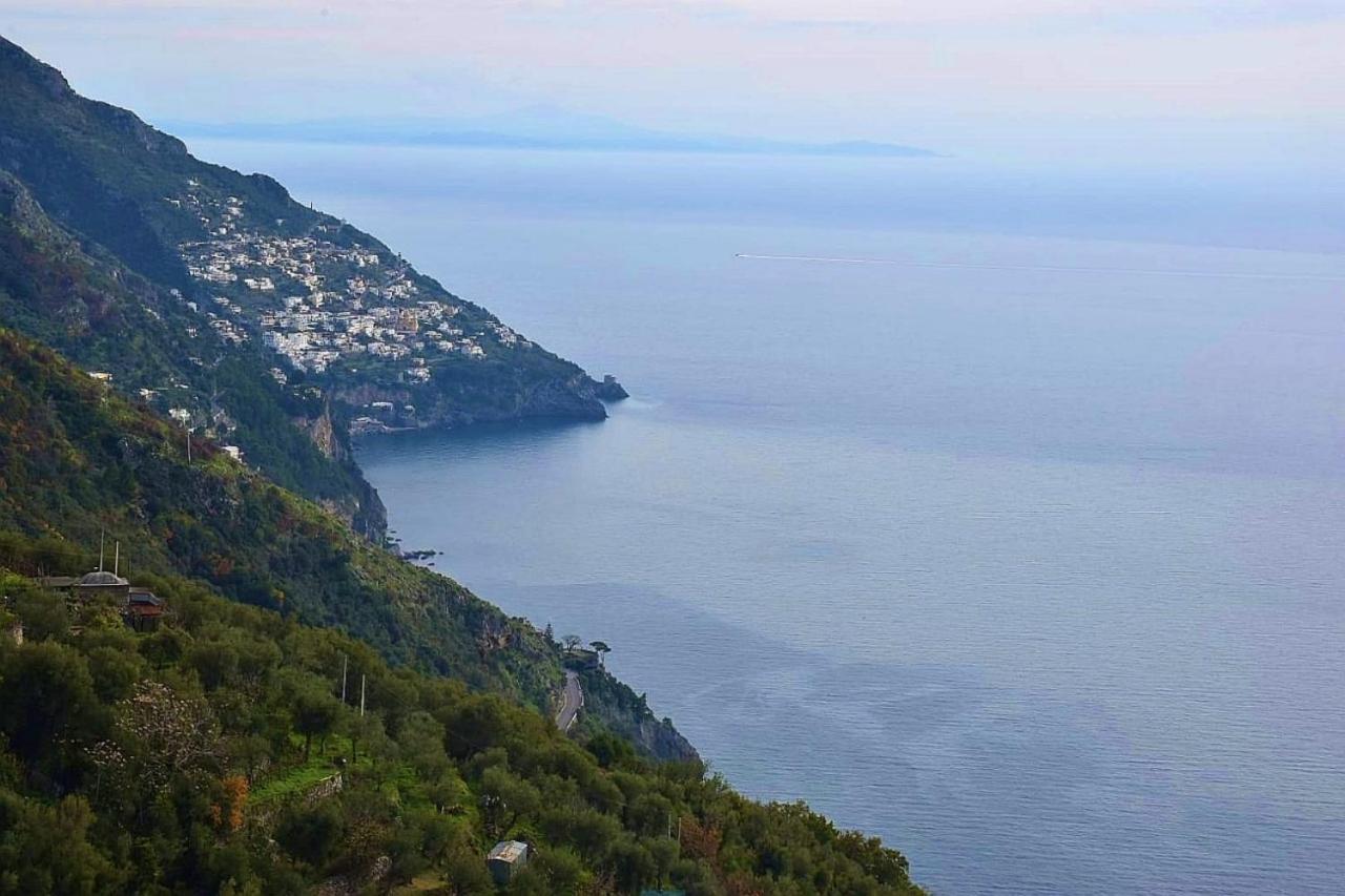 Villa La Tagliata Spectacular Jacuzzi Tub Amazing View And Private Parking Garage Positano Exterior foto