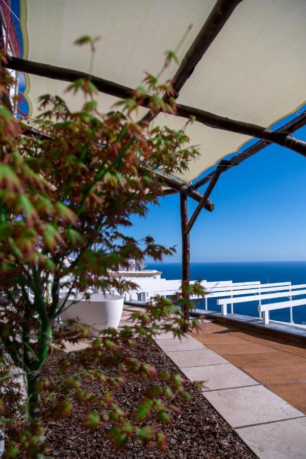 Villa La Tagliata Spectacular Jacuzzi Tub Amazing View And Private Parking Garage Positano Exterior foto