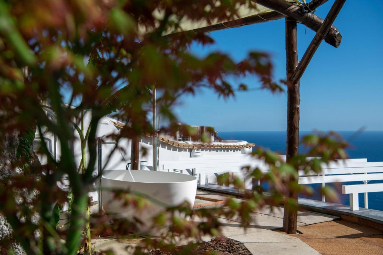 Villa La Tagliata Spectacular Jacuzzi Tub Amazing View And Private Parking Garage Positano Exterior foto