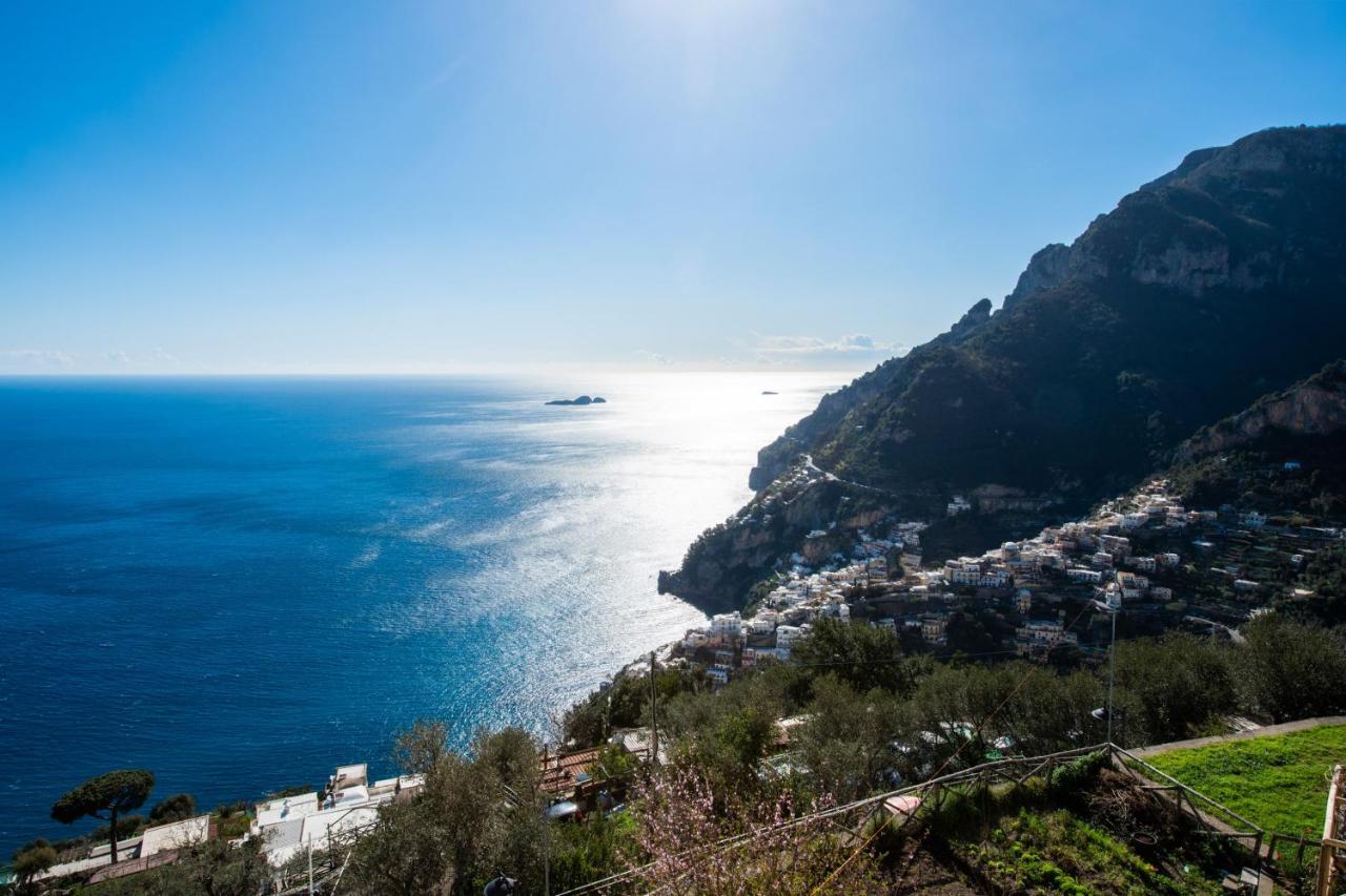 Villa La Tagliata Spectacular Jacuzzi Tub Amazing View And Private Parking Garage Positano Exterior foto